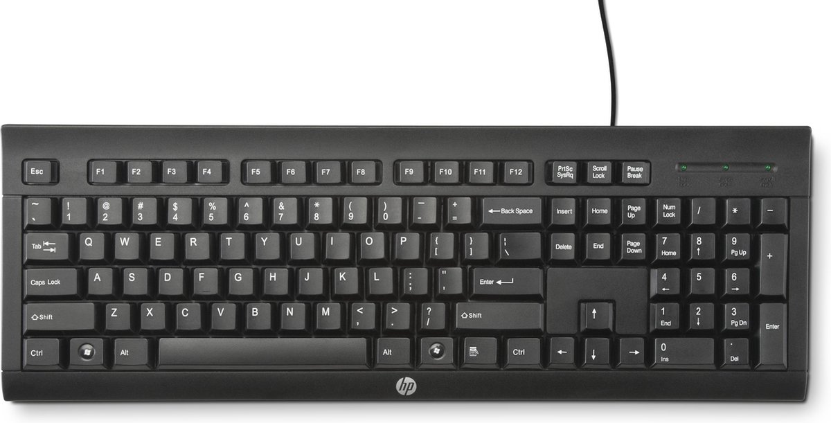 A normal keyboard