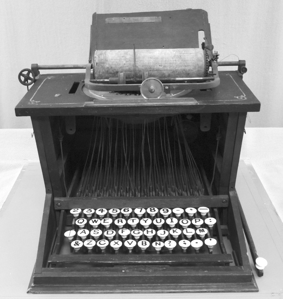 An old typewriter